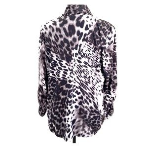 Ellen Tracy Leopard Jacket, Large, Made in USA